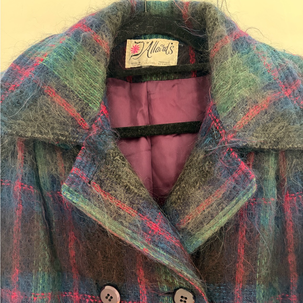 Vintage Mohair Wool Coat